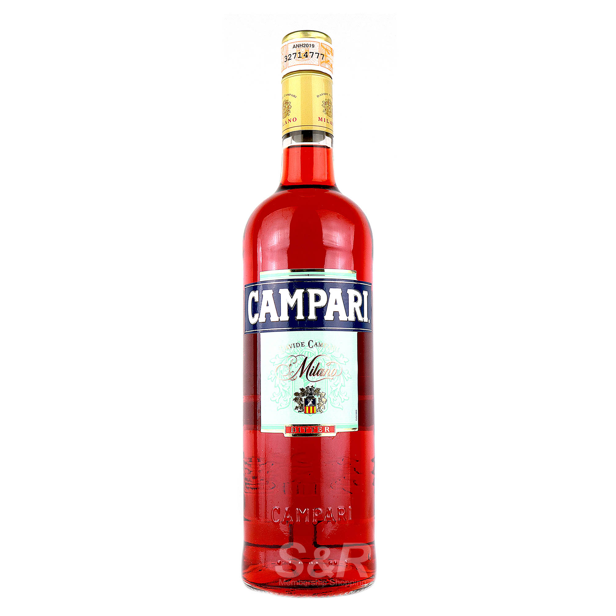 Campari Milano Bitter Liqueur 750mL Campari Milano Bitter Liqueur 750mL